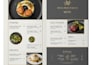 premium restaurant menu design